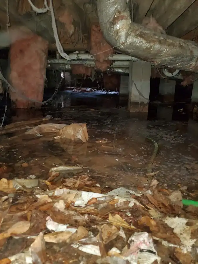 Crawl space flood assessment for Leak Detection & Repair in Wagoner